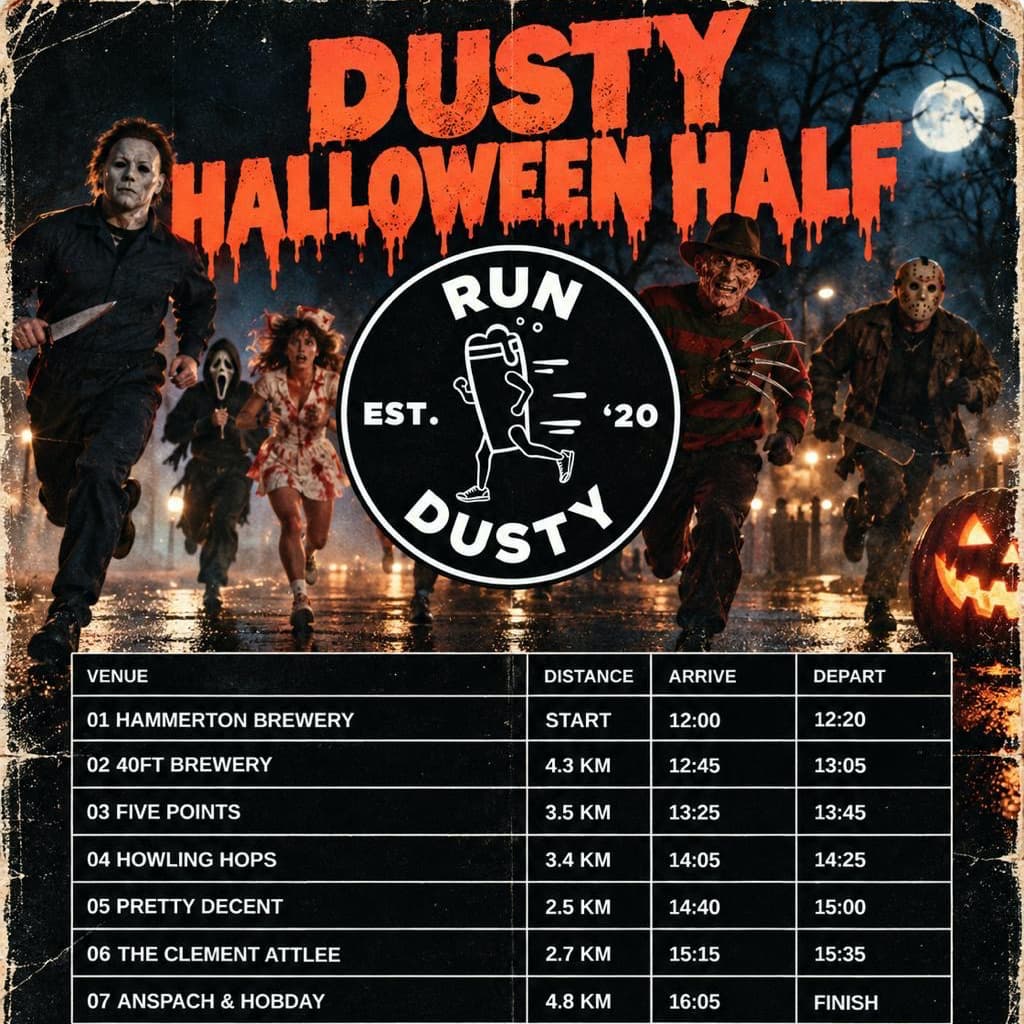 Dusty Halloween Half 2026