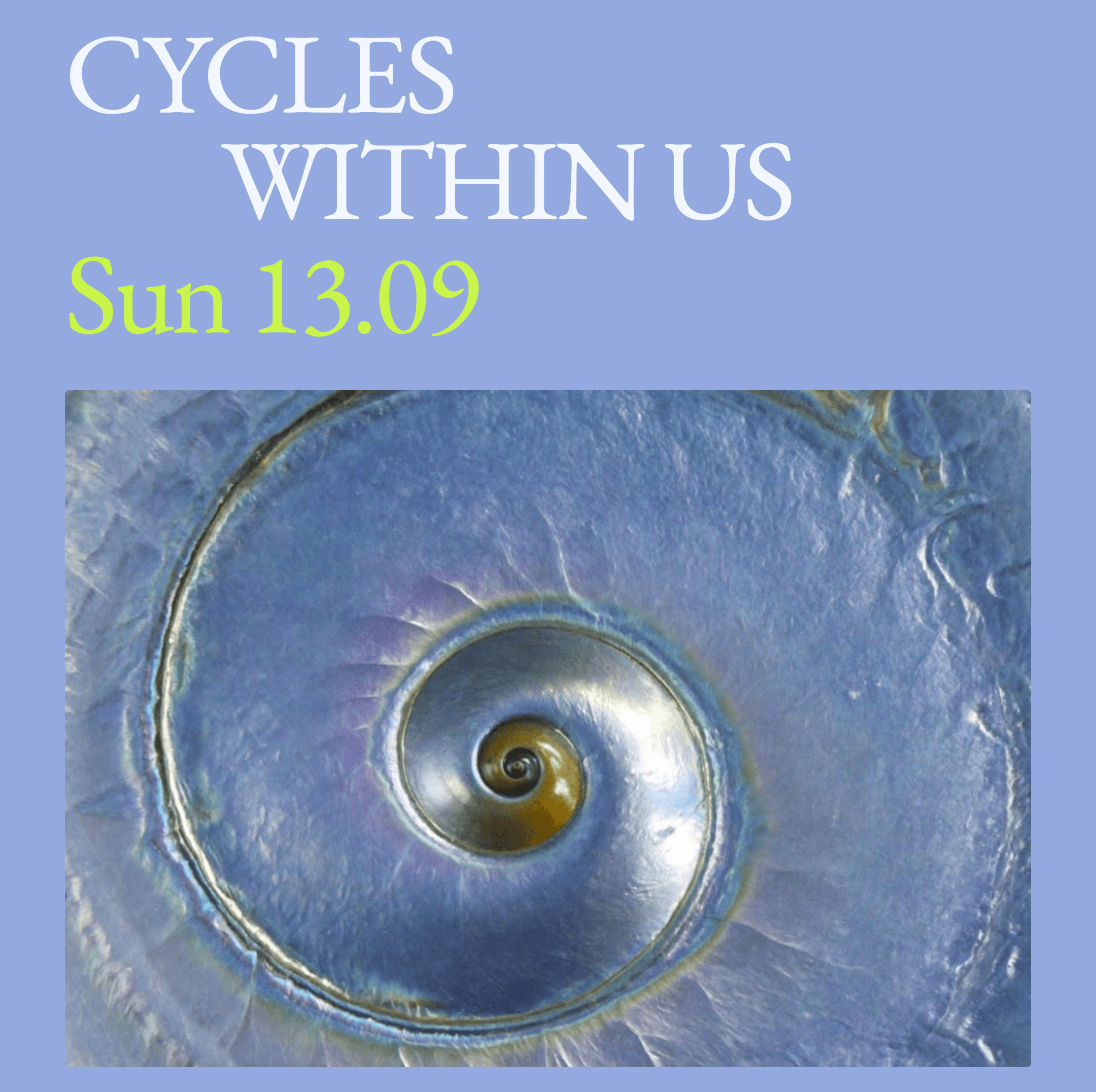 Cycles Within Us