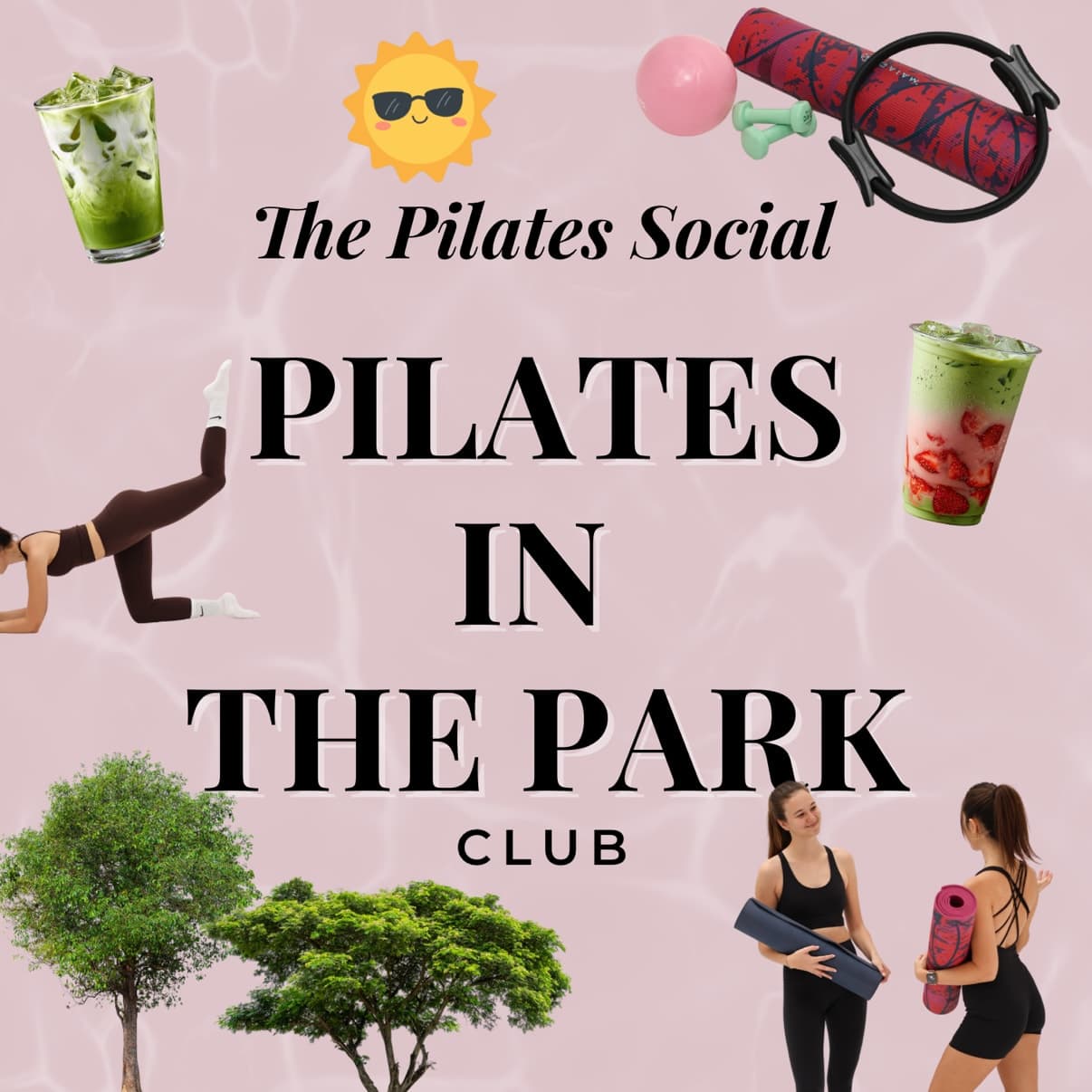 Pilates & girlies in the park