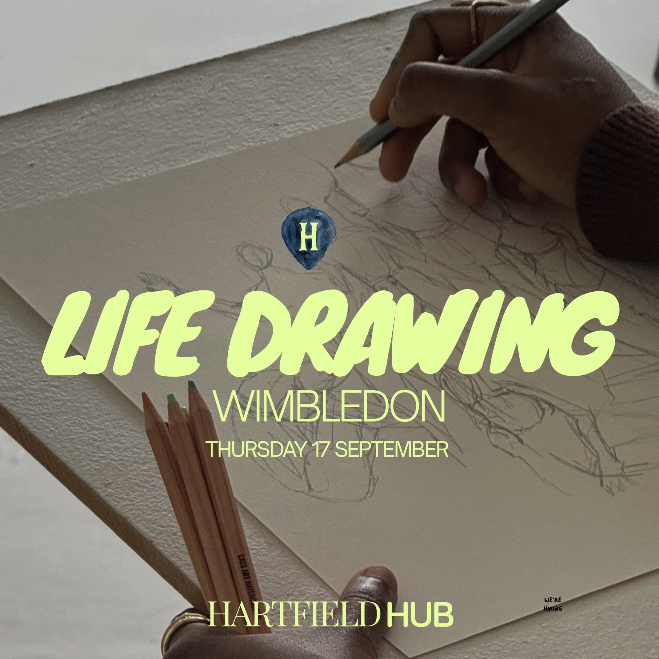 Life Drawing at Hartfield Hub