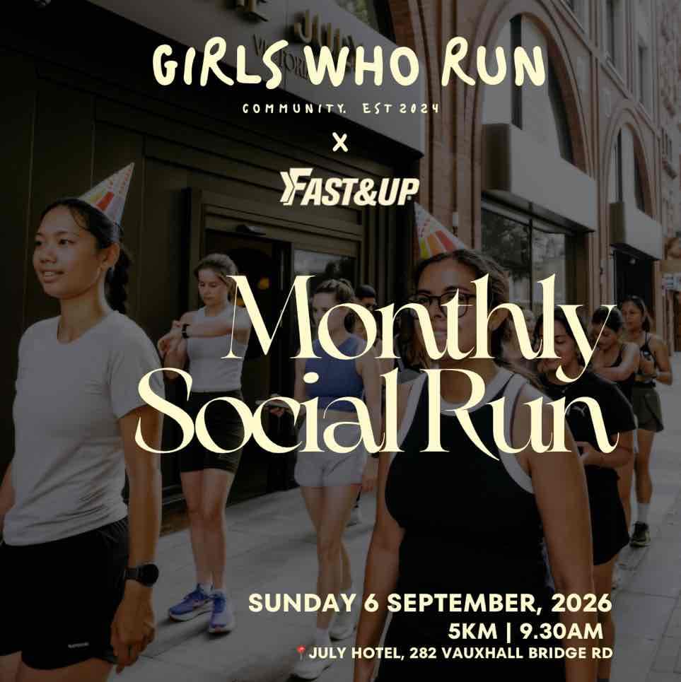 GWR x FAST&UP 5km Social Run 🏃🏽‍♀️💘
