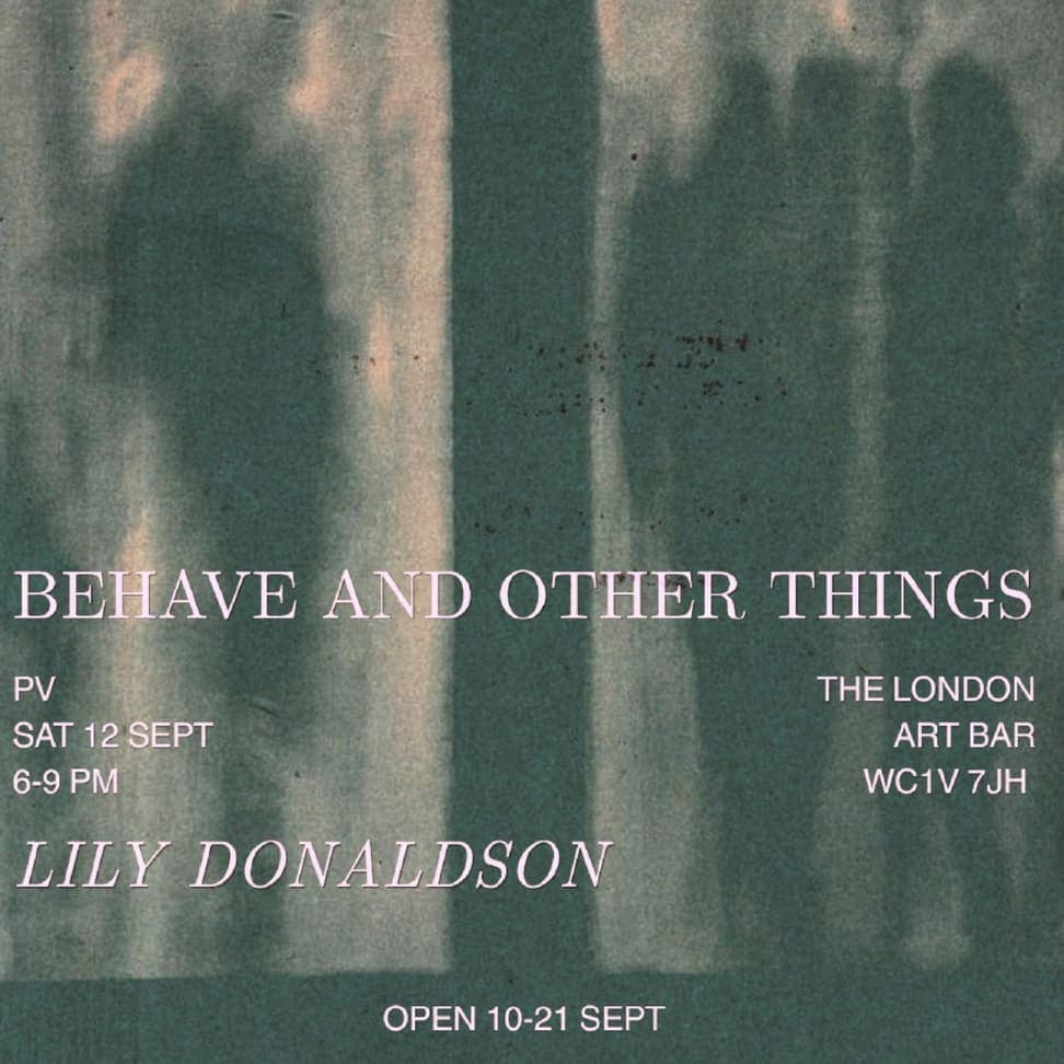 Private View: Lily Donaldson