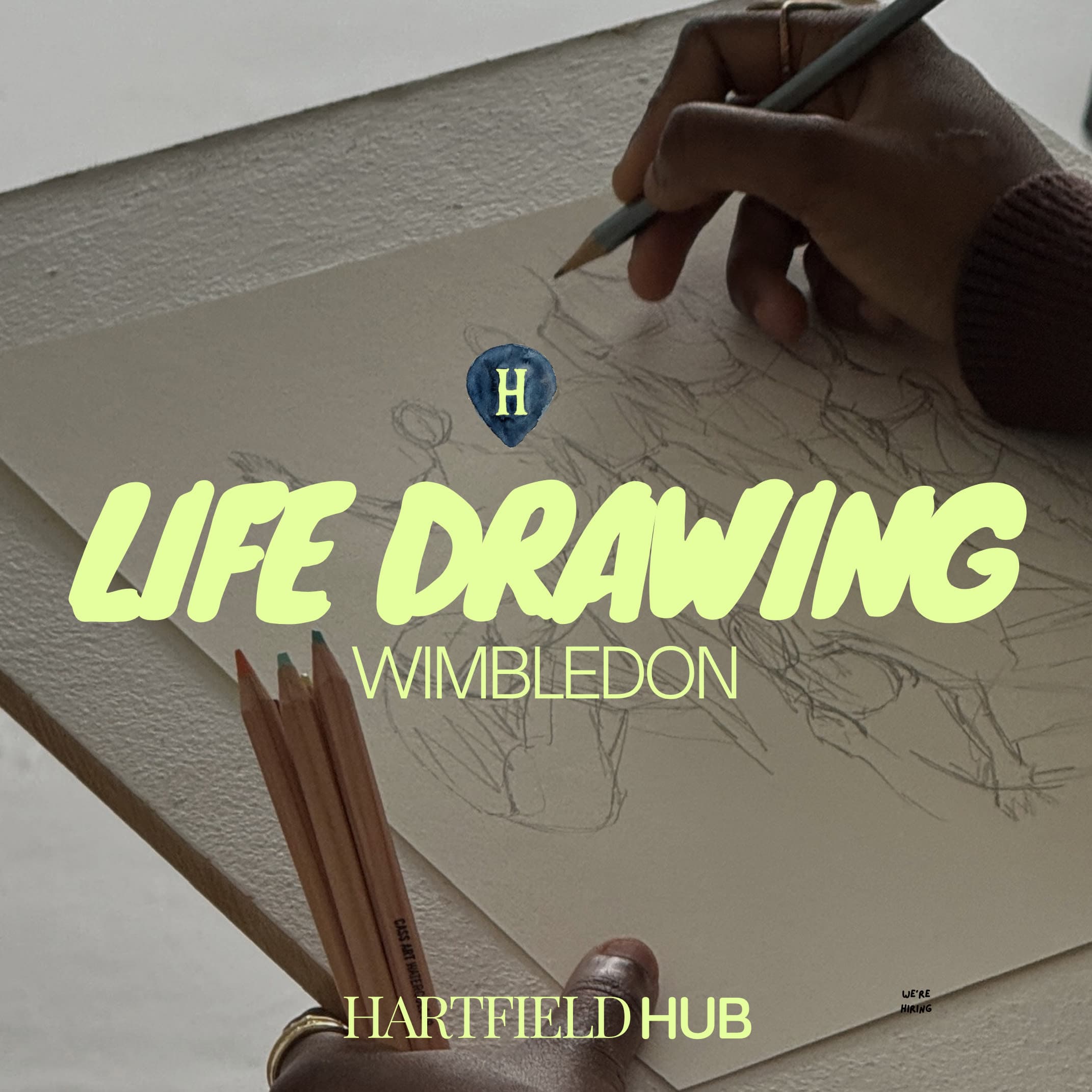 Life Drawing at Hartfield Hub