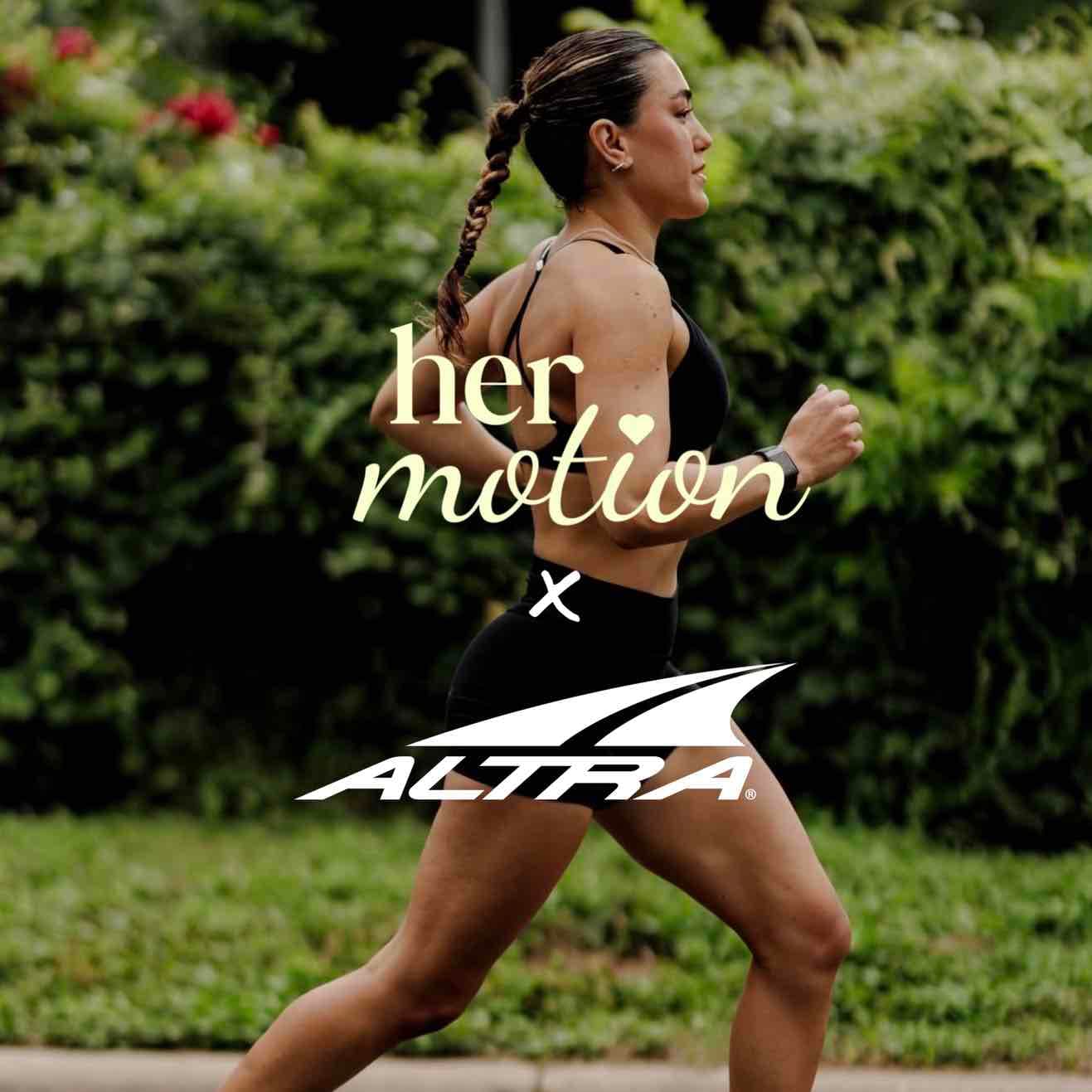 HERmotion x ALTRA 👟
