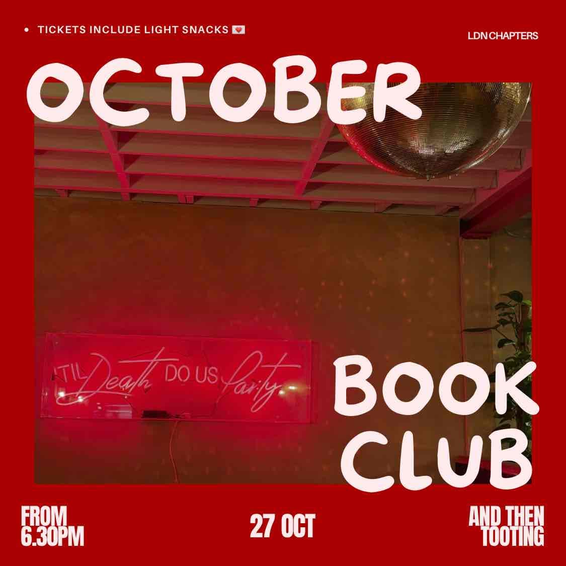 LDN Chapters - October Book Club