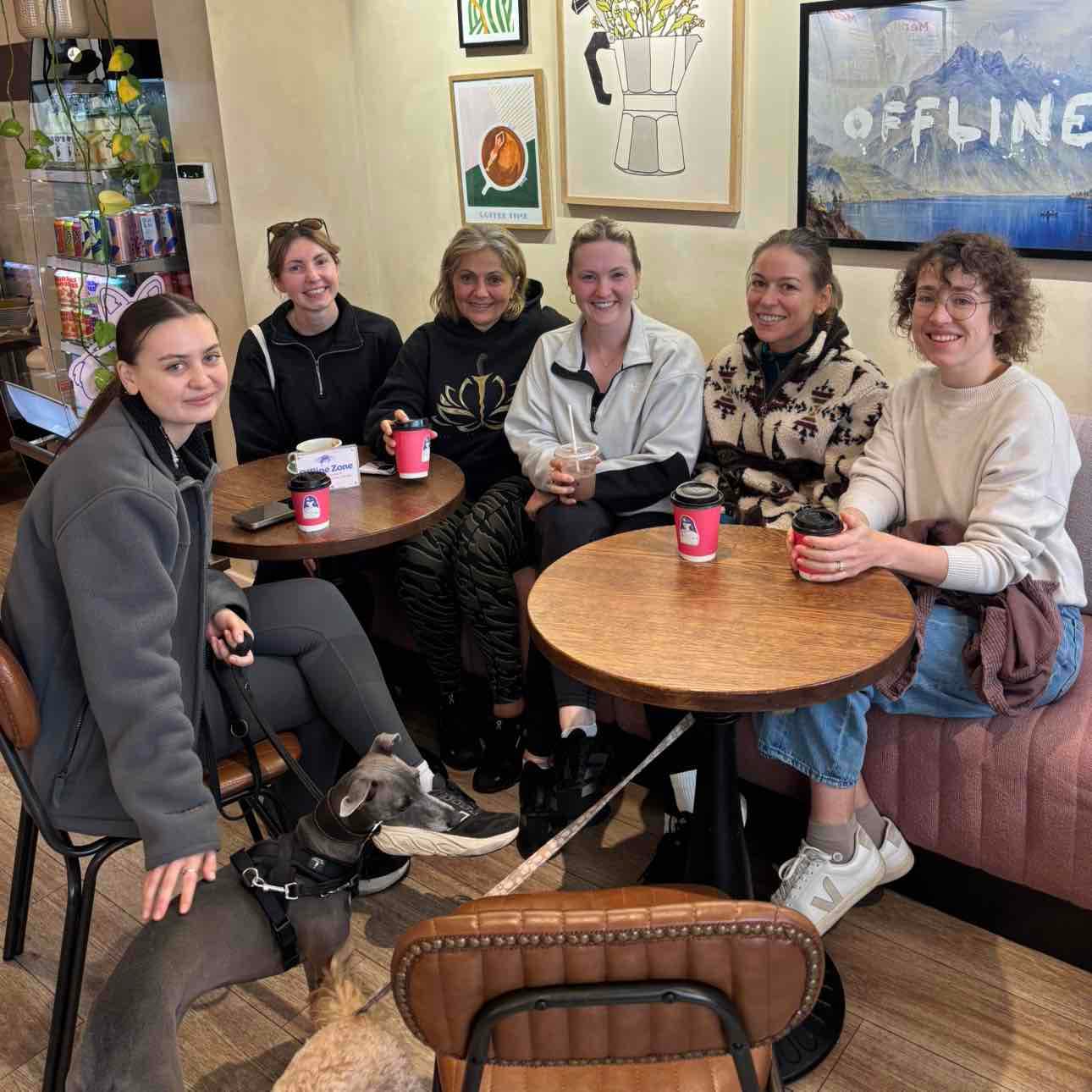 Fitness & coffee on Richmond Green