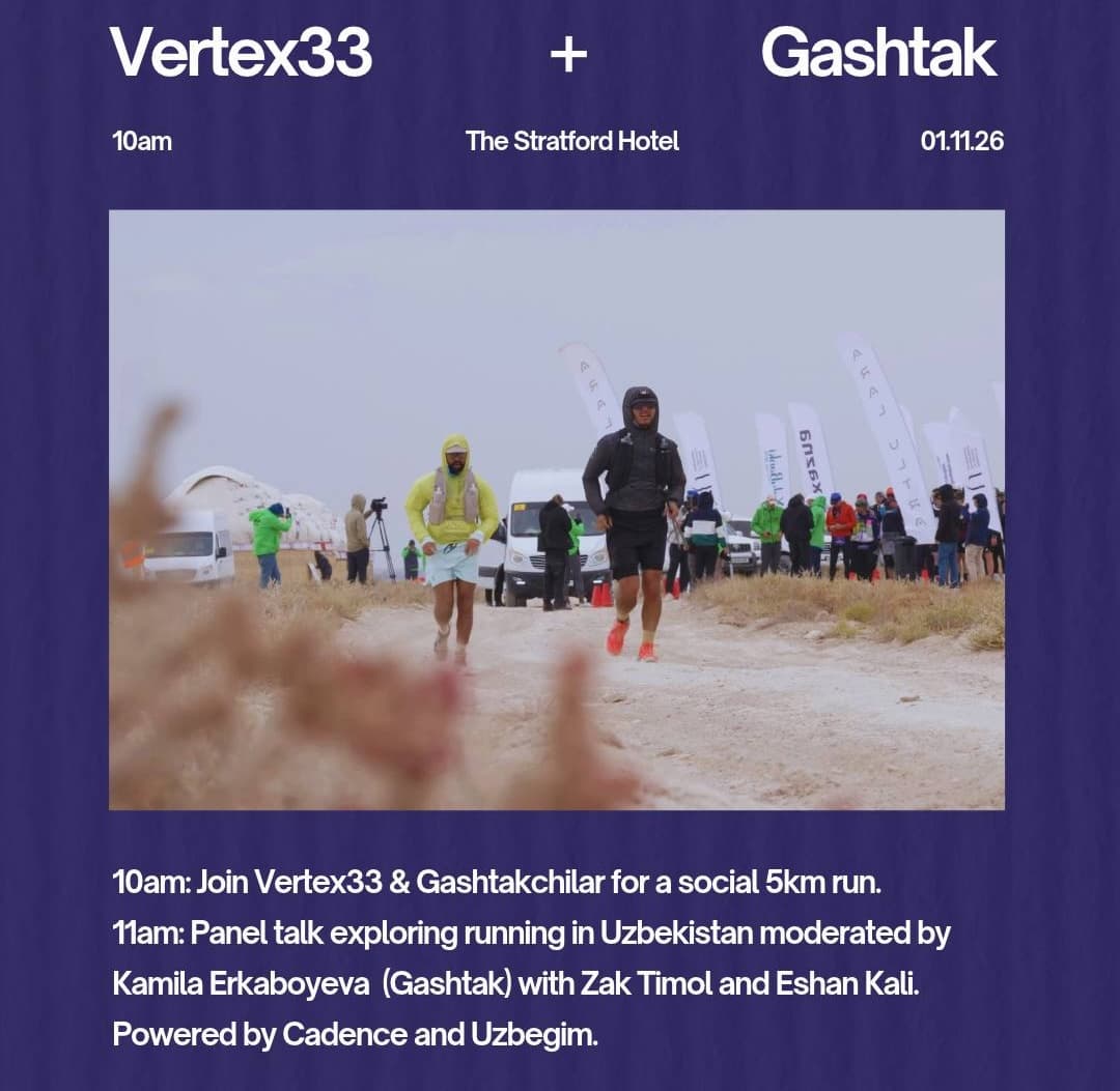 Vertex33 Ć GASHTAK: 5k Social Run & Panel Talk