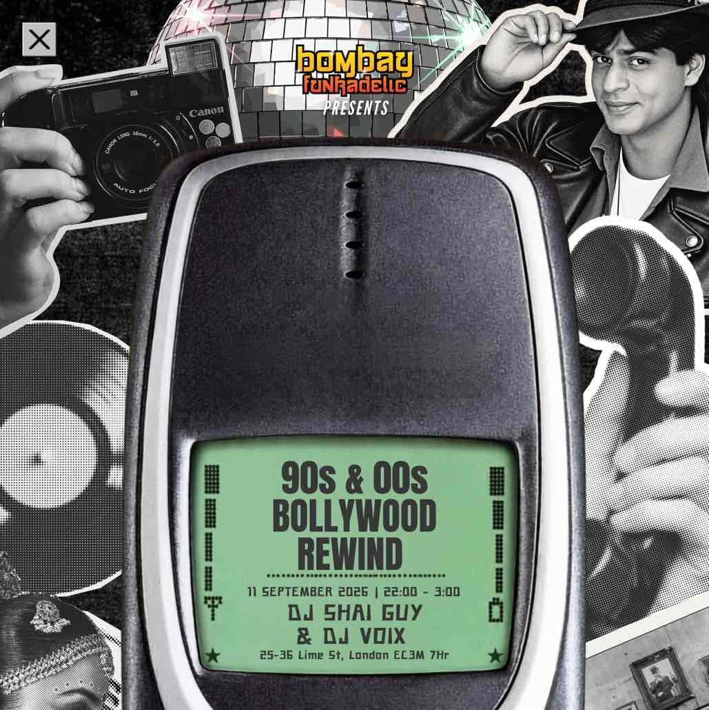 Bollywood Rewind 90s & 00s Party