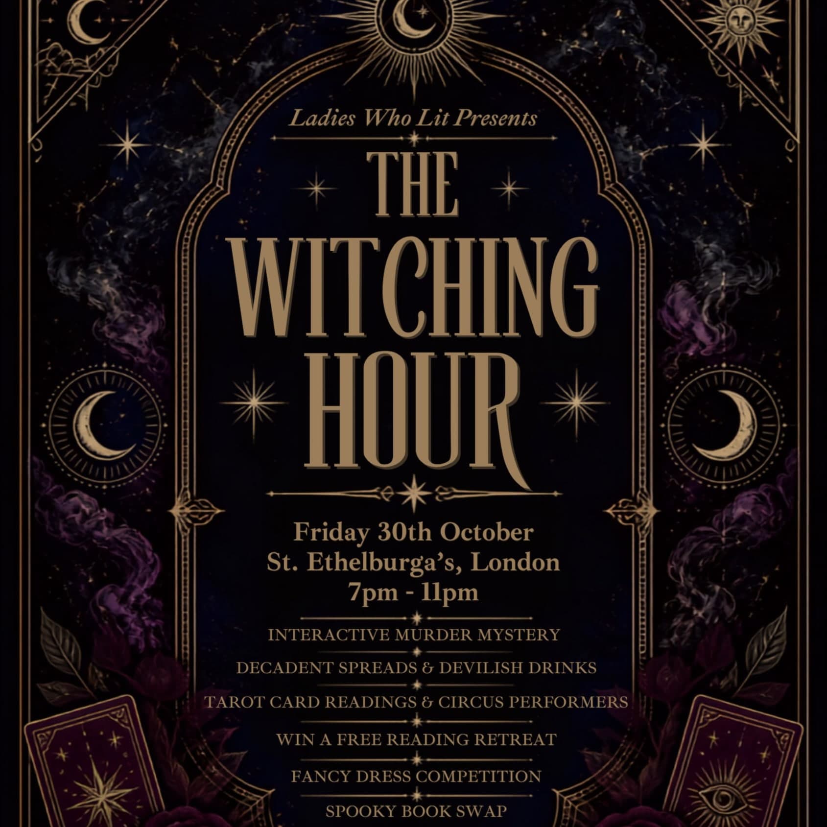 Ladies Who Lit Presents The Witching Hour
