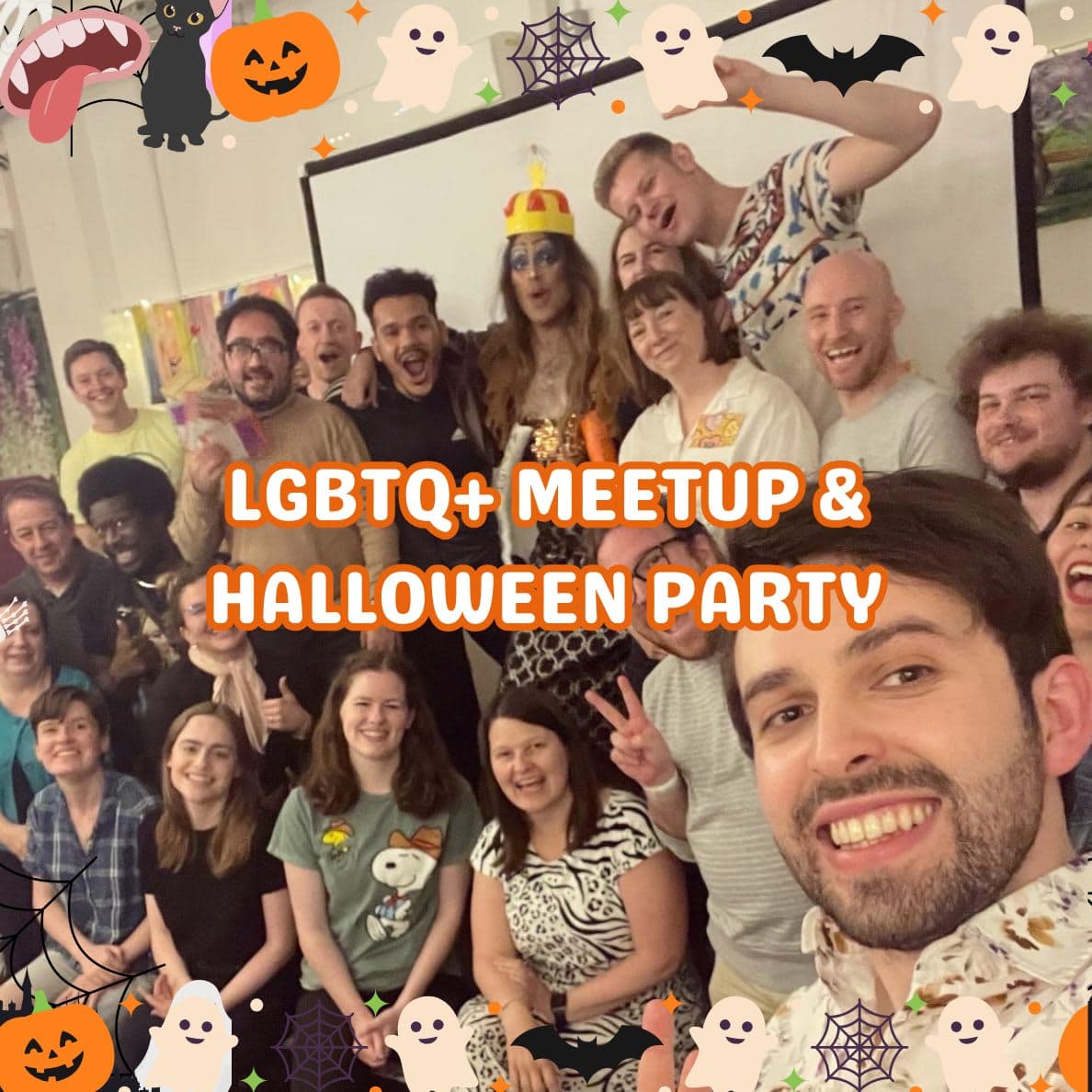 LGBTQ+ Meetup & Halloween Party